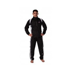 Trainingsanzug Klassik Schwarz/weiß